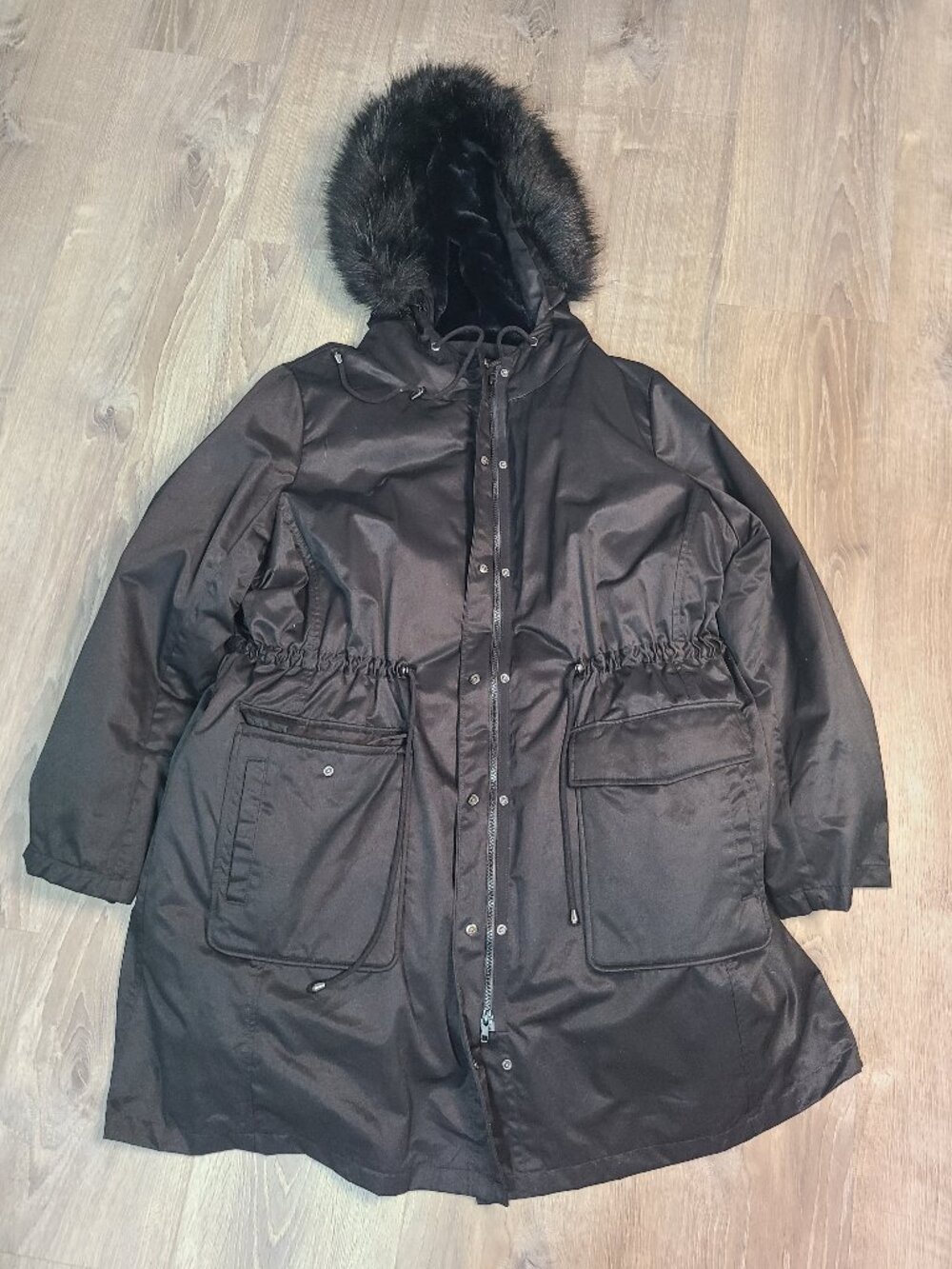 Torrid Nylon 3-in-1 Parka Puffer Jacket Size 3